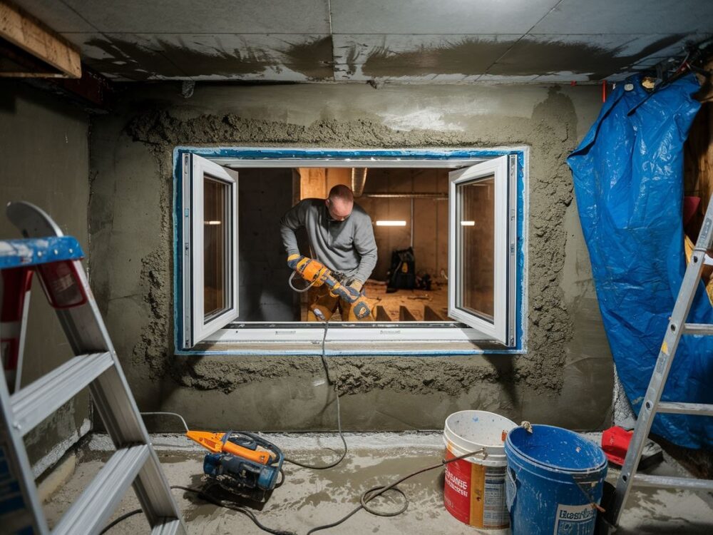 Przygotowanie ściany do montażu okna